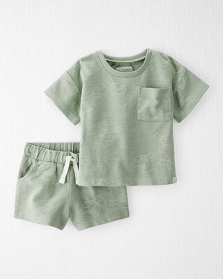 Product image 1 of Baby 2-Piece Turtles Set Made with Organic Cotton