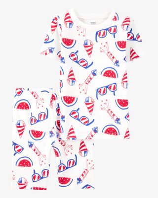 Product image 1 of Kid 2-Piece 4th Of July 100% Snug Fit Cotton Pajamas