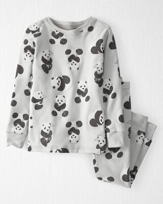 Product image 1 of Toddler Organic Cotton Pajamas Set in Panda Bear