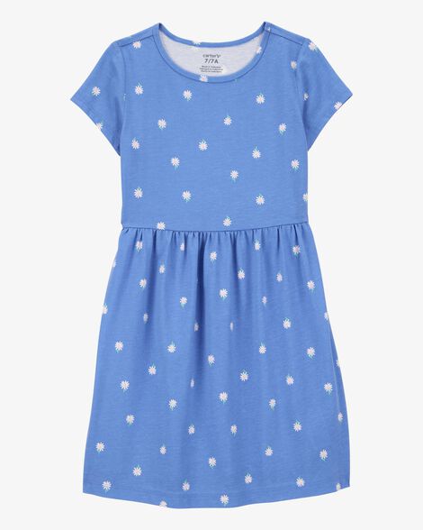  Product image 1 of Kid Daisy-Print Short-Sleeve Dress