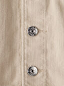 Khaki - Baby Boy Hooded Denim Jacket - Khaki, Selected