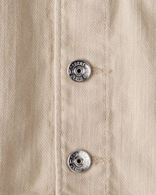 Product image 2 of Baby Boy Hooded Denim Jacket - Khaki