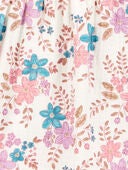 Multi - Baby Floral Woven Long-Sleeve Gauze Top - Floral, Selected