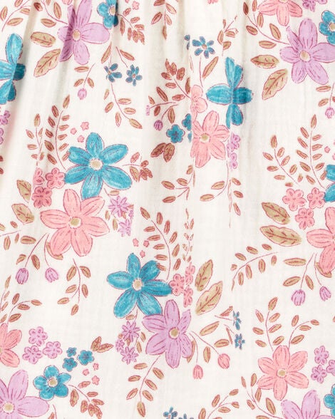  Product image 2 of Baby Floral Woven Long-Sleeve Gauze Top - Floral