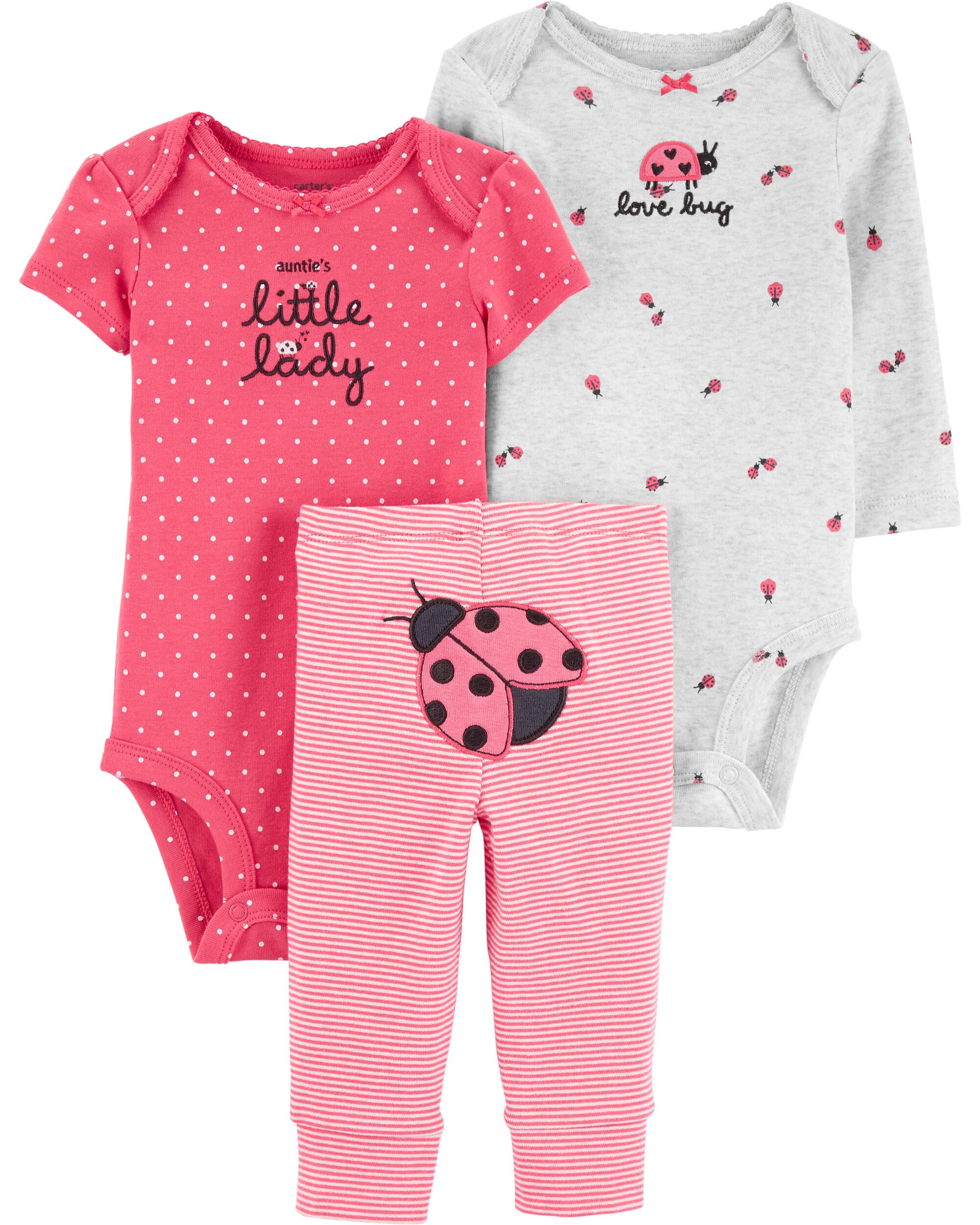 carters newborn girl sets