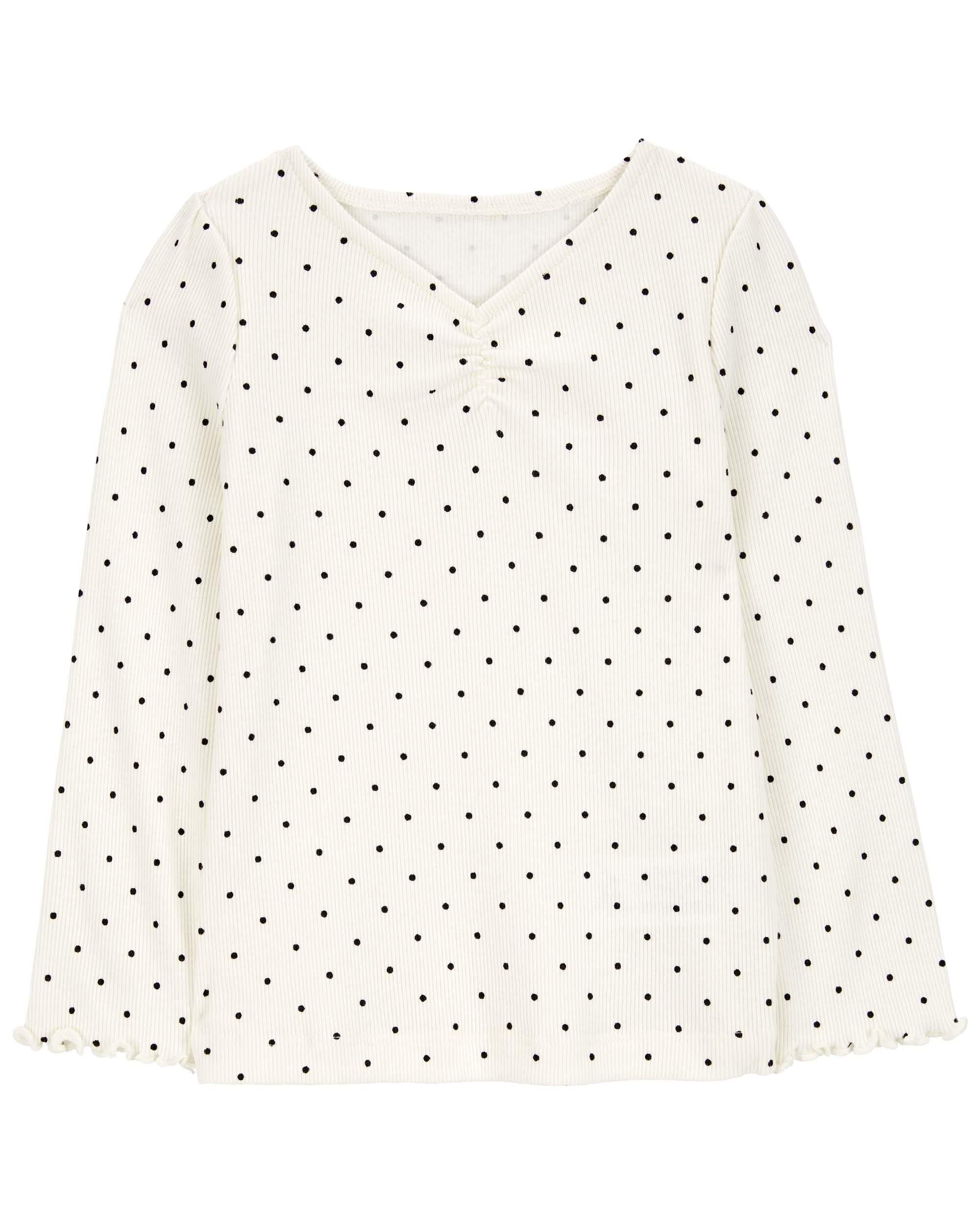 Baby Crinkle Jersey Lace Top - OshKosh | Carter's
