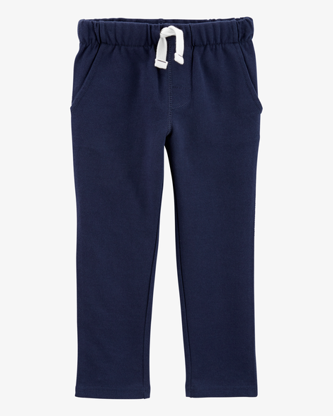 toddler pull-on french terry pants