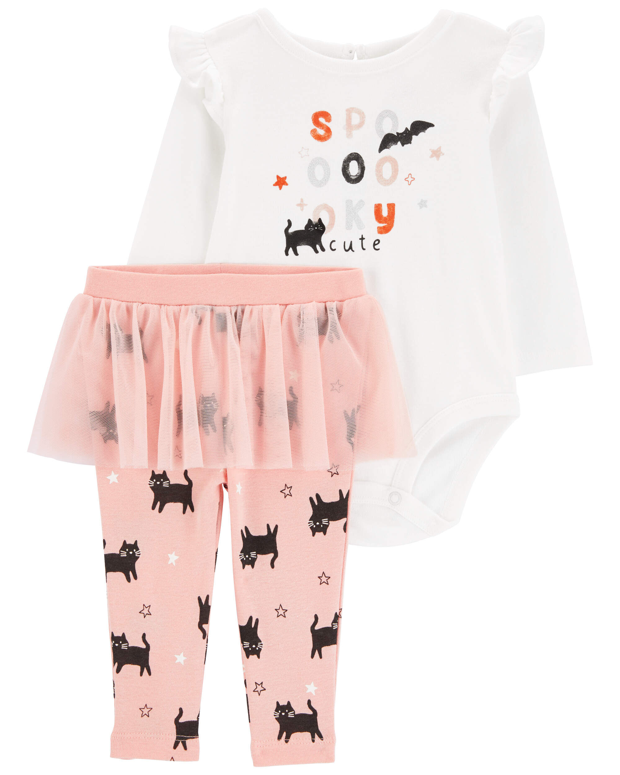 Baby 2 Piece Halloween Bodysuit Tutu Pant Set Carter s Carter s