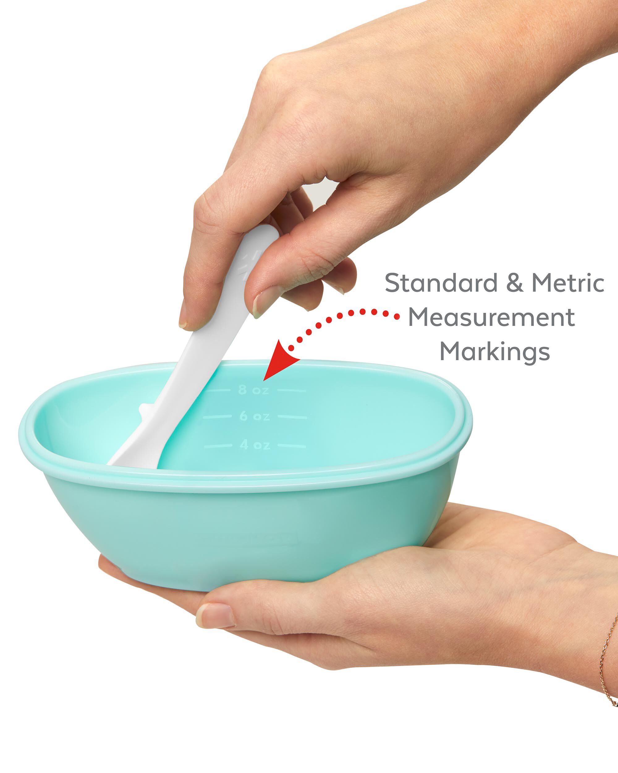 Teal Skip Hop 252009 Easy-Serve Travel Bowl /& Spoon