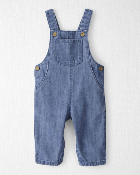 Baby Organic Cotton Denim Overalls
