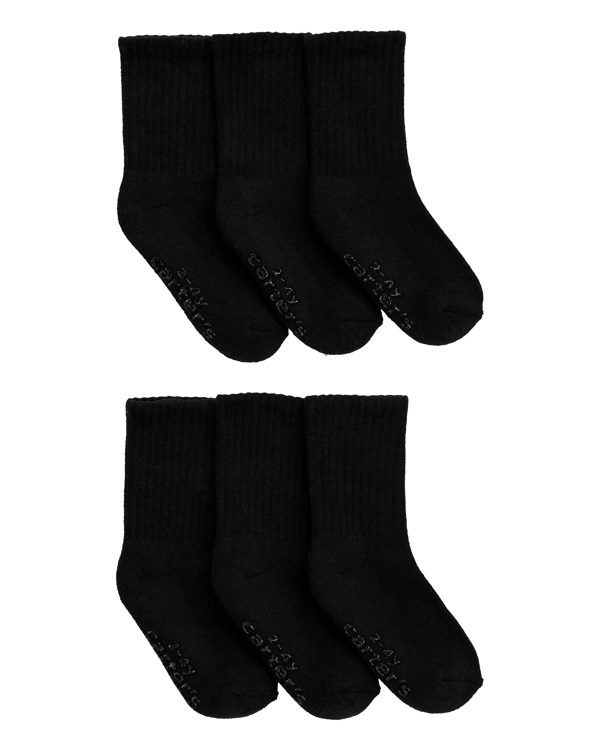 Toddler 6-Pack Crew Socks