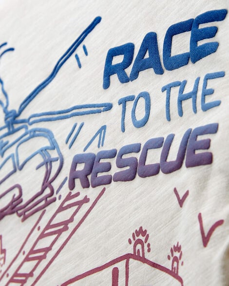  Product image 3 of Baby Firefighter Rescue Graphic Tee