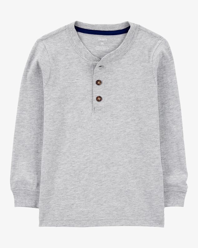 Product image 1 of Baby Long-Sleeve Henley Tee