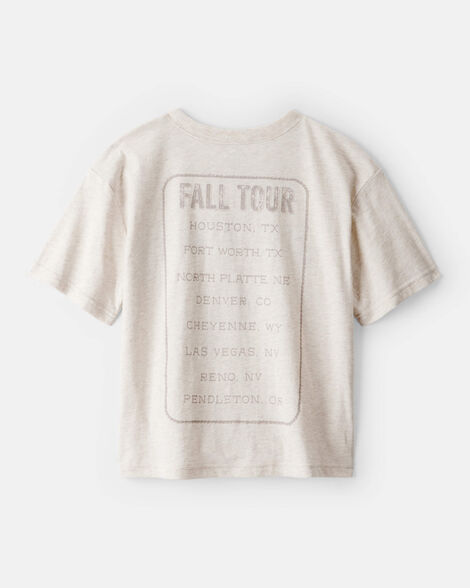 Product image 2 of Boys Western Rodeo Short-Sleeve Graphic Tee - Ivory