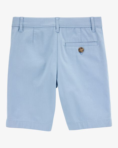  Product image 2 of Kid Stretch Chino Shorts - Blue