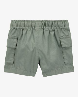 Product image 2 of Baby Cargo Drawstring Shorts - Green