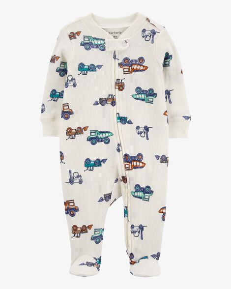  Product image 1 of Baby Car 2-Way Zip Thermal Sleep & Play Pajamas