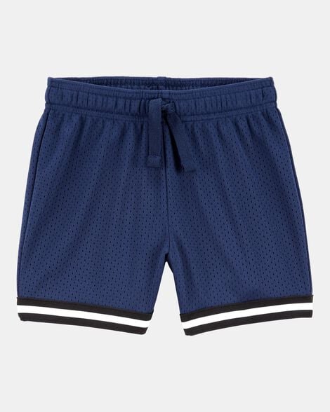 Toddler Fan-Favorite Basketball Mesh Short - Navy
