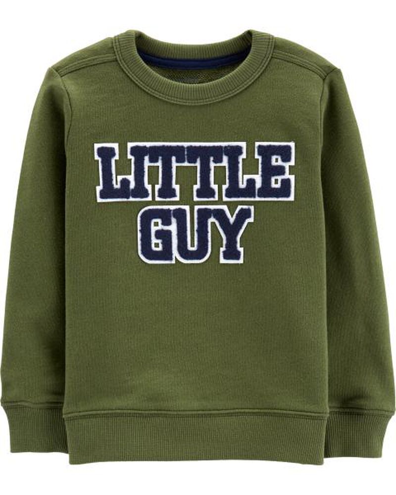 Little Guy French Terry Pullover Carters Com