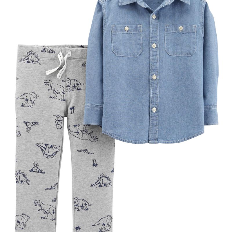 dinosaur jogger set