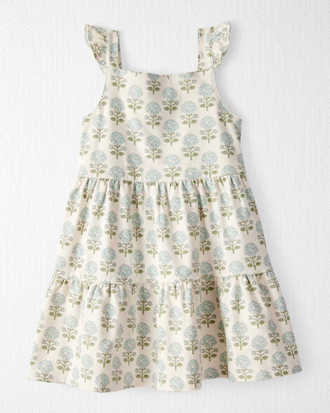  Product image 1 of Toddler Organic Cotton Floral-Print Dress