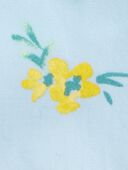 Floral - Baby Floral Shortall - Blue, Selected