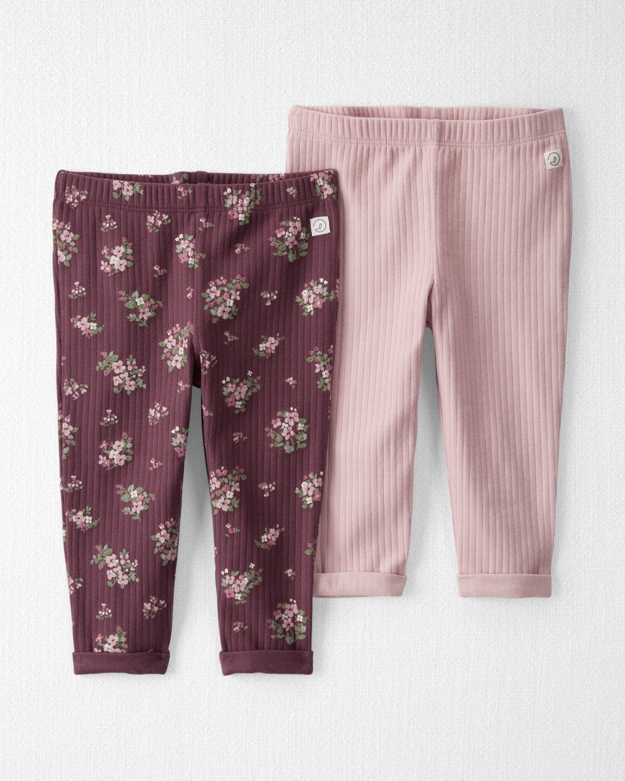 Organic cotton baby leggings sales