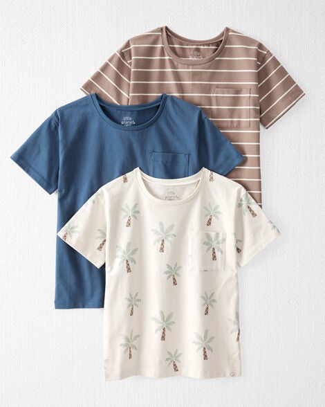  Product image 1 of Kid 3-Pack Organic Cotton Tees