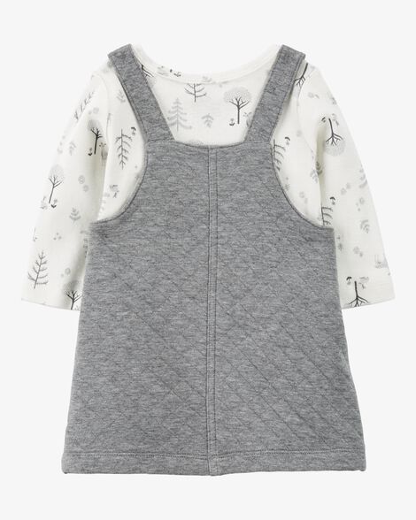  Product image 2 of Baby 3-Piece Quilted Jumper Set
