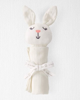Product image 2 of Baby Organic Cotton Muslin Bunny Lovey