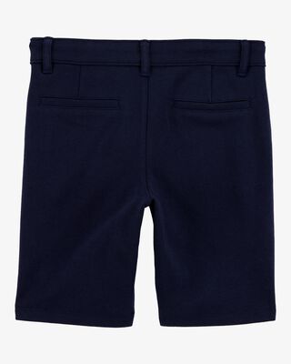 Product image 2 of Kid Ponte Knit Uniform Pants - Navy