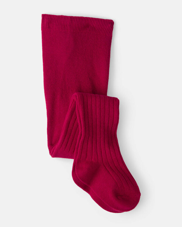 Product image 1 of Toddler Girl Rib Tights - Red