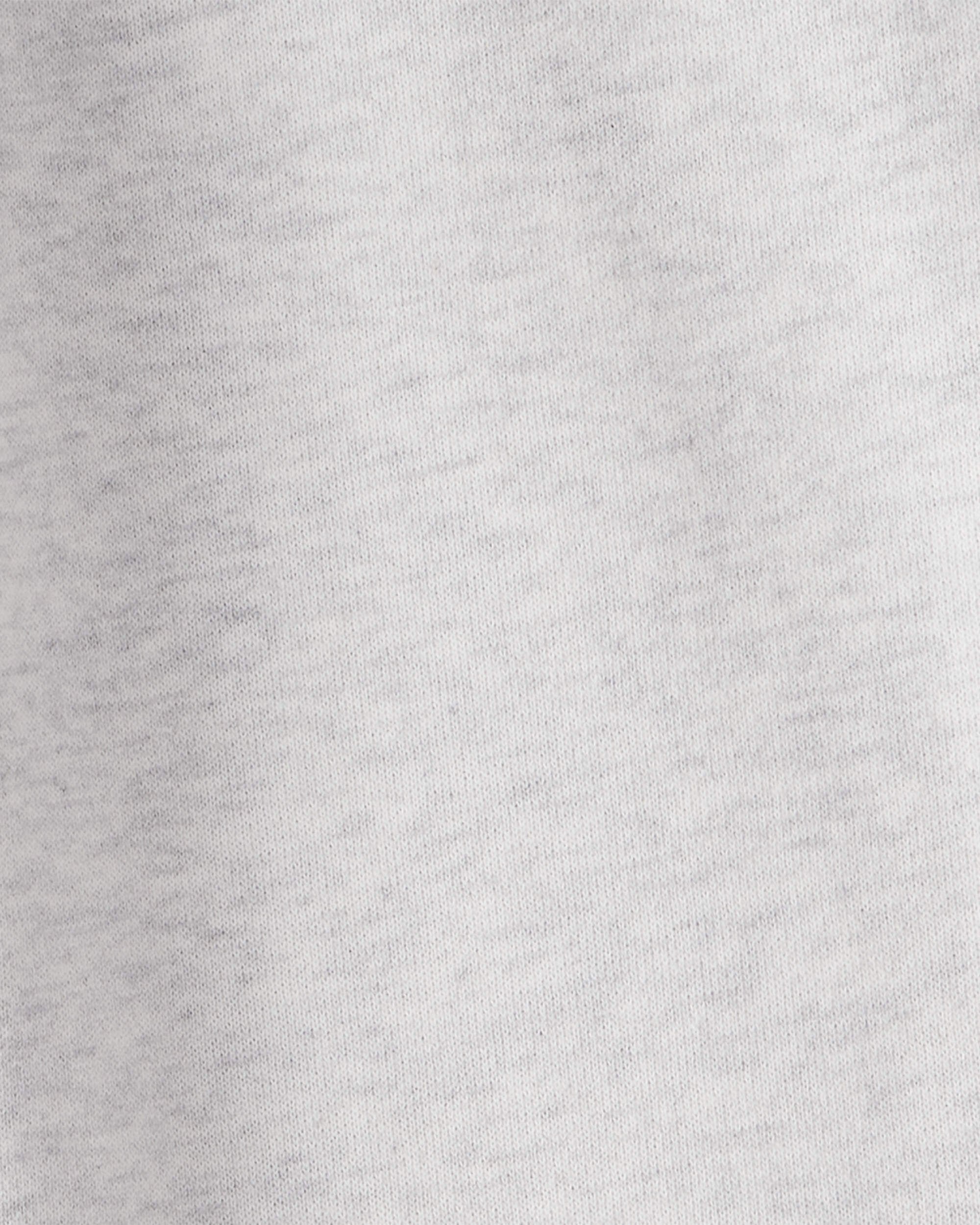 Girls 2-Piece NYC Graphic Sweatshirt & Drawstring Pants Set - Grey