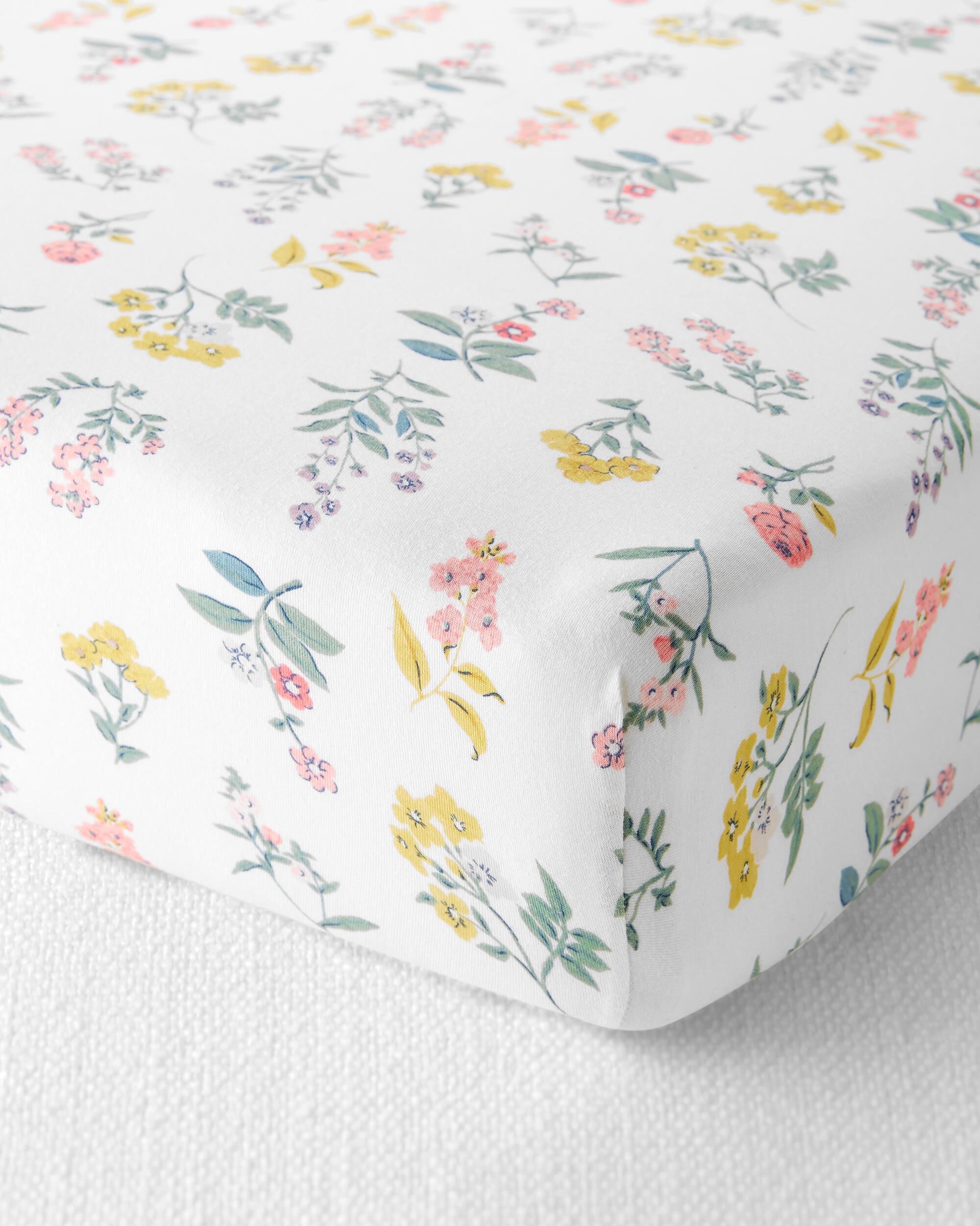 Baby Organic Cotton Standard Crib Sheet Little Planet Carter s