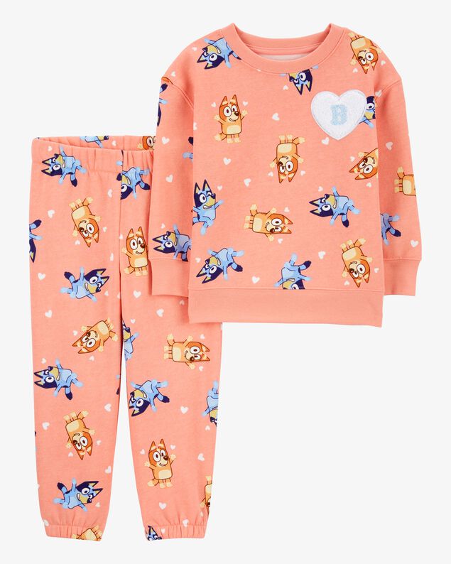 Product image 1 of Baby 2-Piece Bluey Sweatshirt & Pant Set