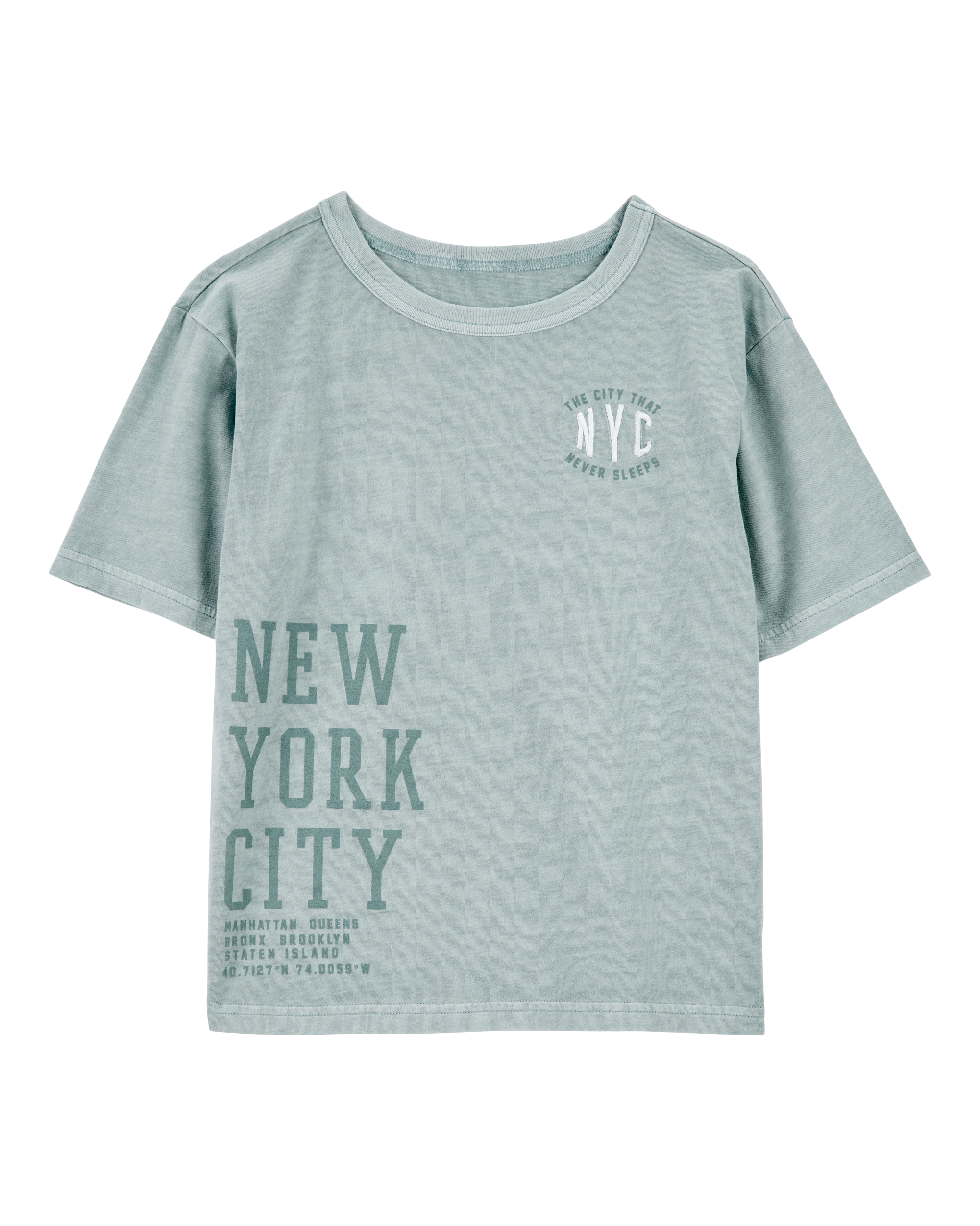 Kid NYC Graphic Tee - Green
