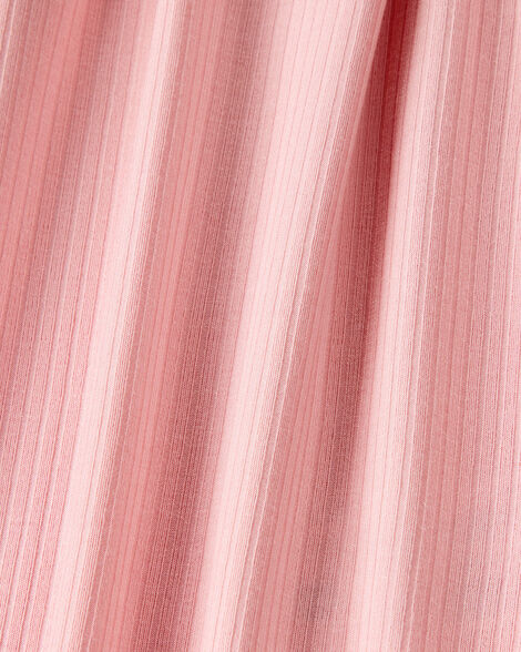  Product image 5 of Baby Girl Solid PurelySoft Bodysuit Dress - Pink