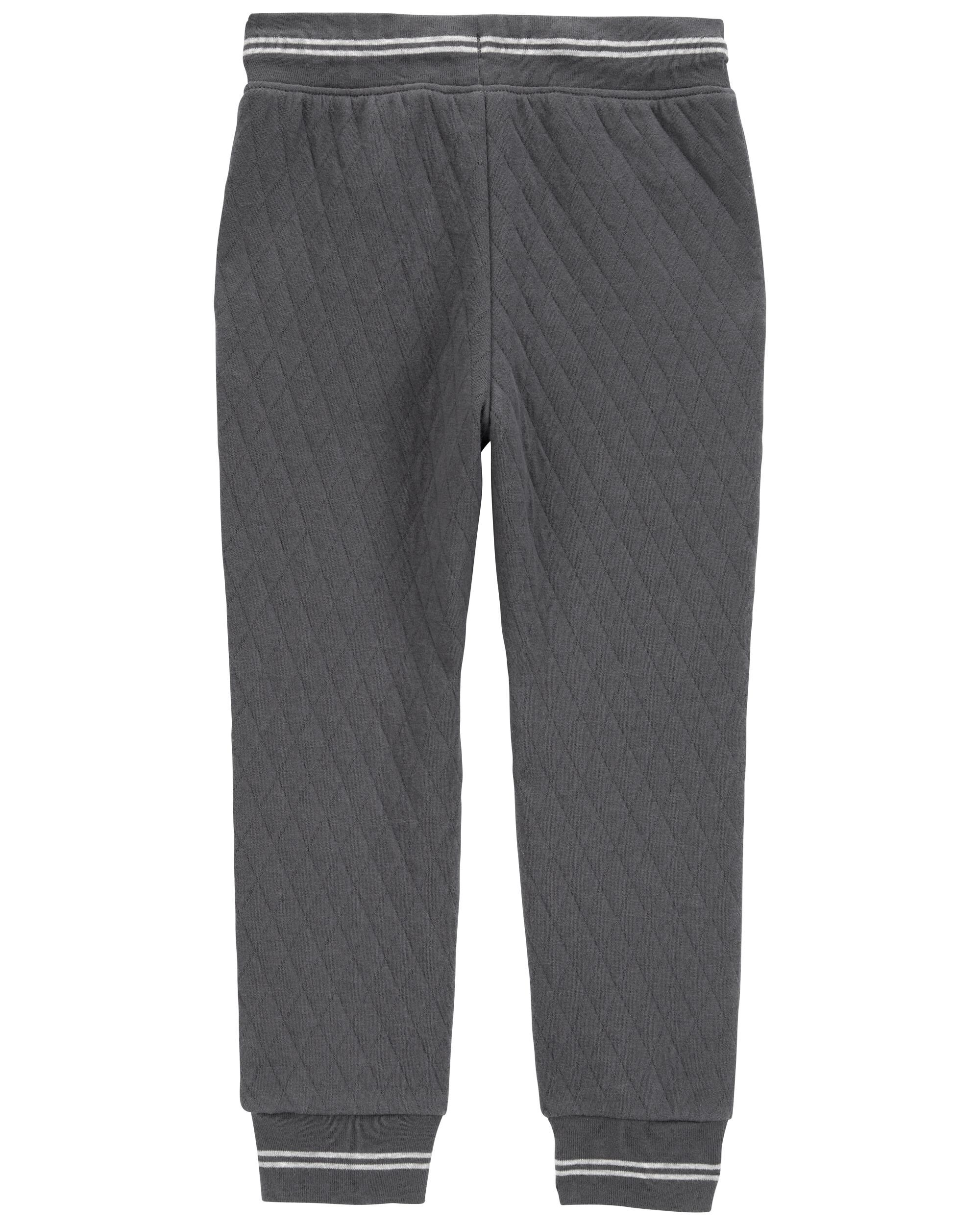 Toddler Solid Cotton Blend Pants - Gray - OshKosh | Carter's