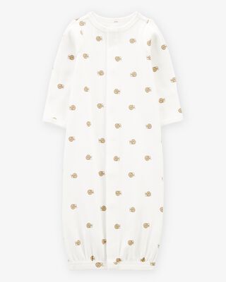 Product image 1 of Baby Preemie Snail Cotton Sleeper Gown