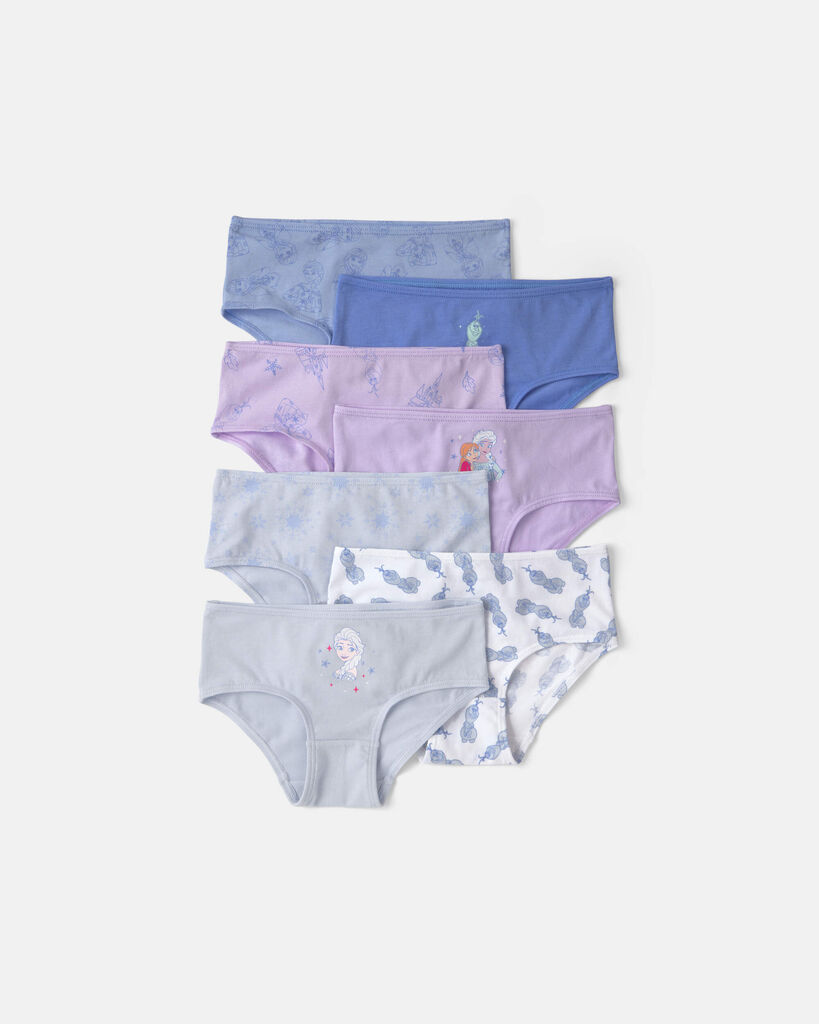 Carter's toddler girl 7-pack disney frozen briefs 2-3 Multi
