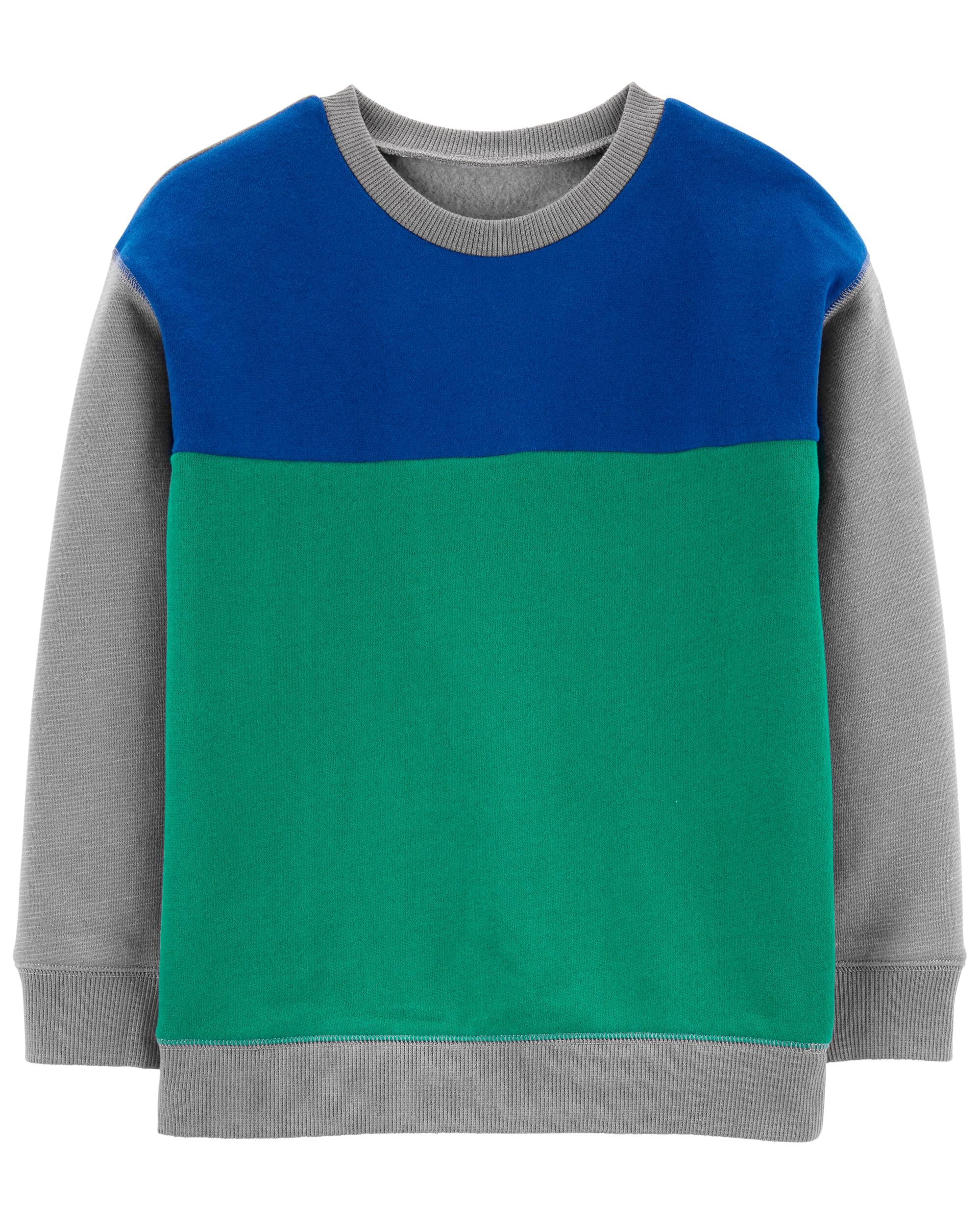 *CLEARANCE* Colorblock Cotton Sweater