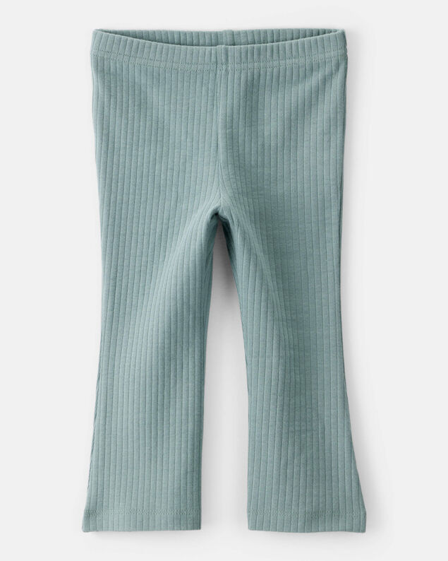 Product image 1 of Baby Girl Cotton Flare Leggings - Green