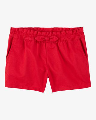 Product image 1 of Toddler Pull-On Twill Bow Shorts