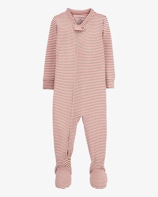 Product image 1 of Toddler 1-Piece Striped PurelySoft Footie Pajamas