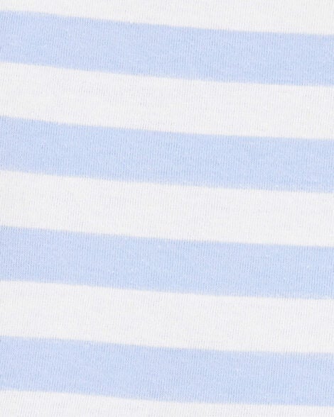  Product image 3 of Toddler Striped Short-Sleeve Dress- Blue