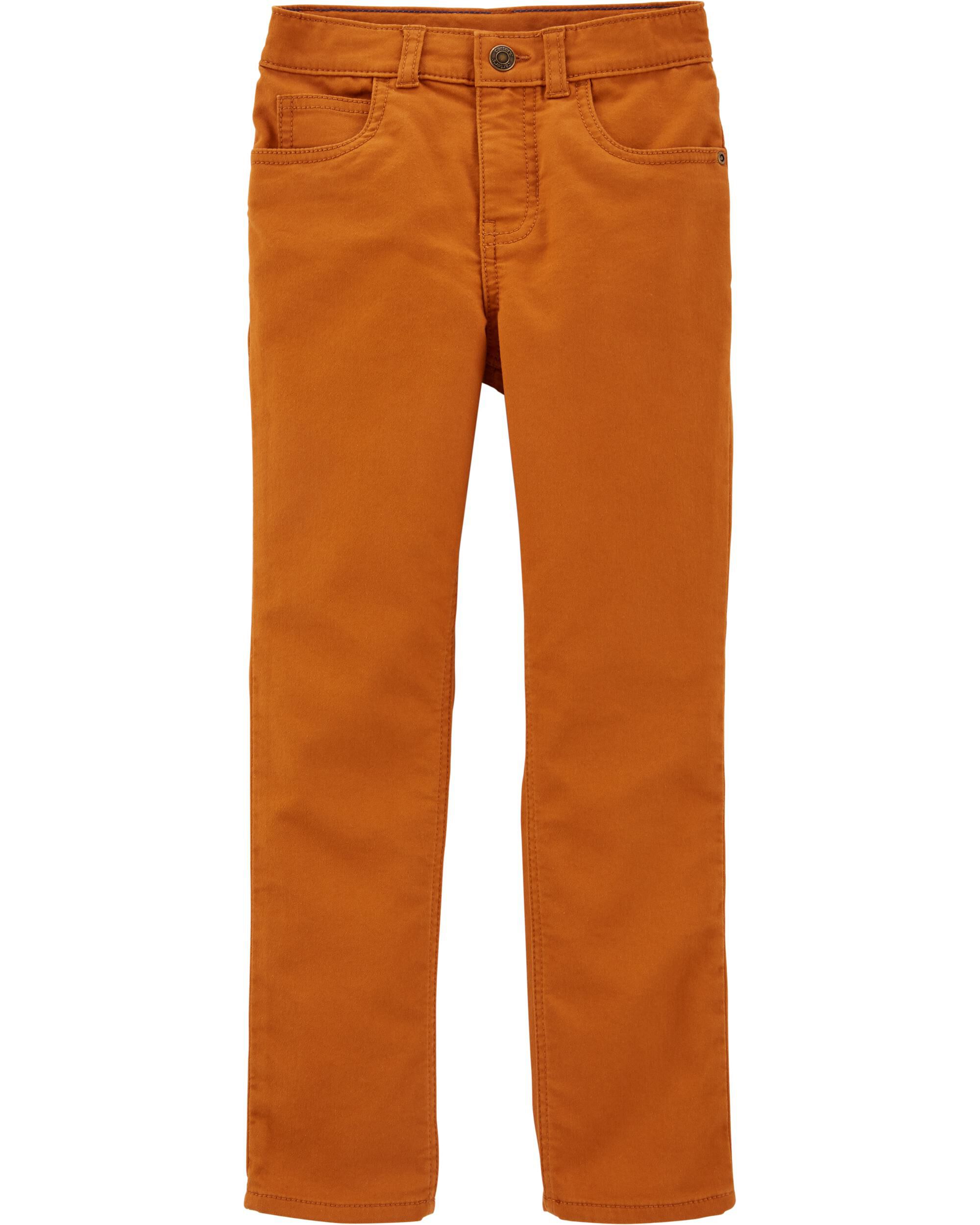 5 pocket stretch pants