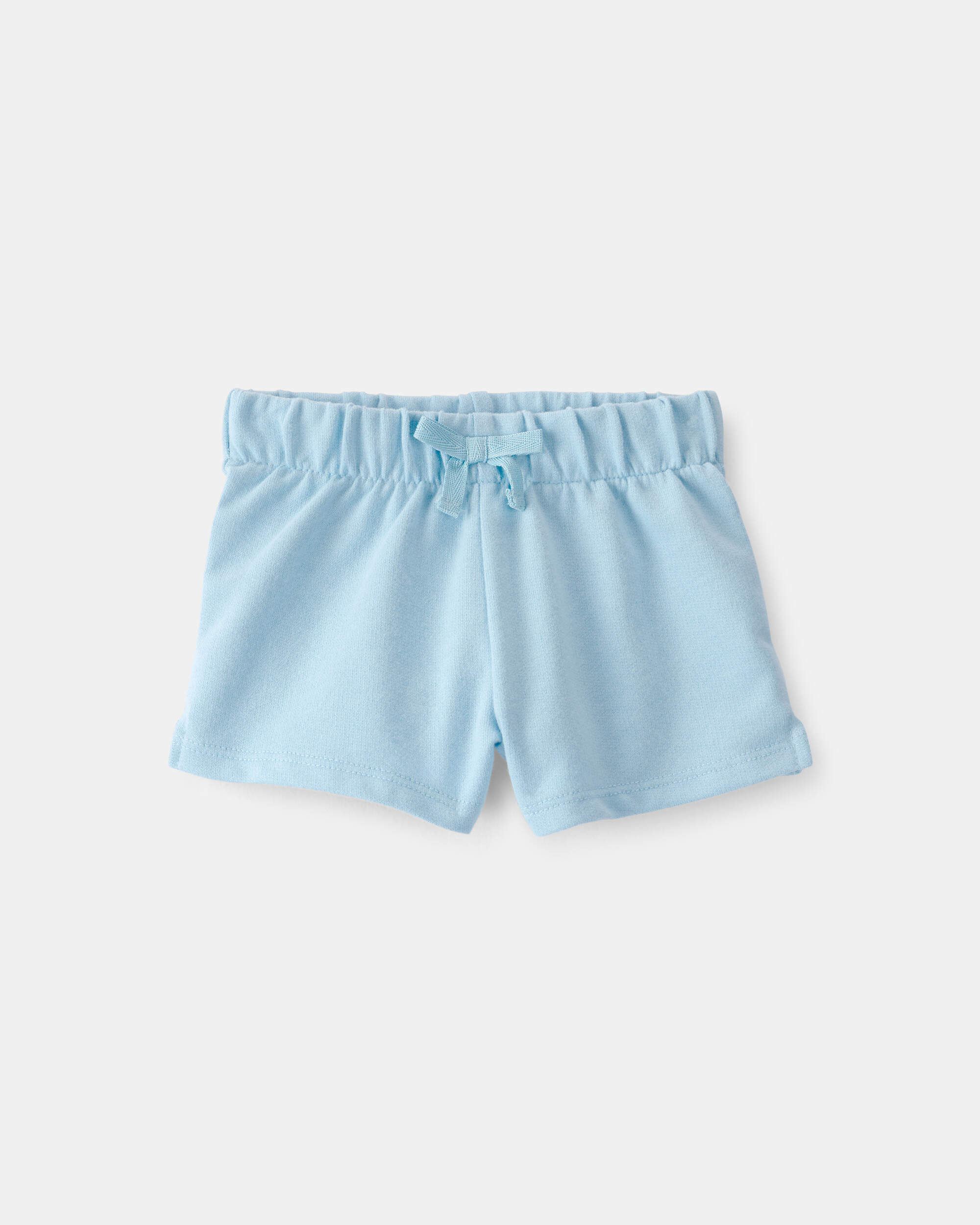 Carters baby girl french terry shorts 12M Blue 7$