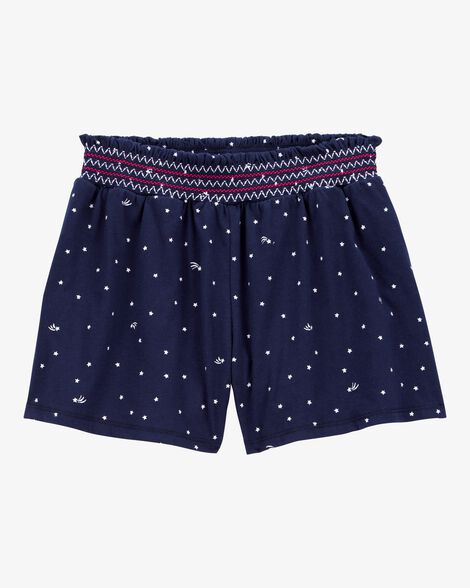 Product image 1 of Kid Star Print Flowy Pull-On Shorts