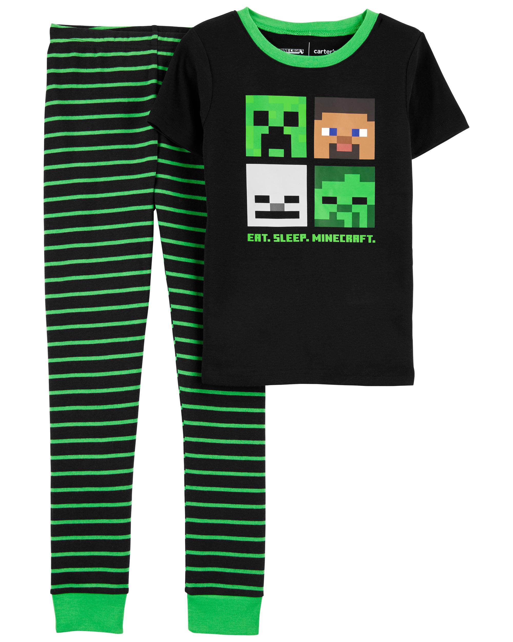 Kid 2 Piece Minecraft 100 Snug Fit Cotton Pajamas Carter s Carter s