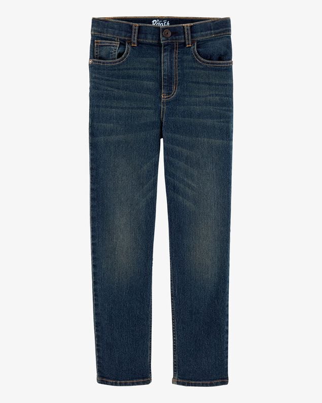 Product image 1 of Kid Slim Straight Leg Heritage Wash Jeans